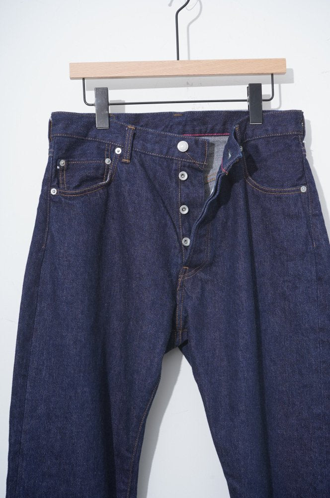 Jean Loose Ankles 5 poches - One washed