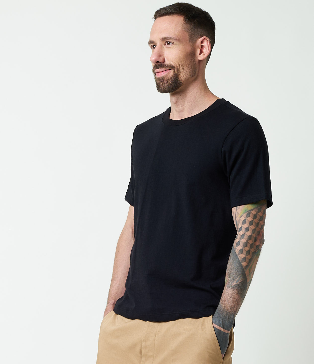 T-shirt 1940S 155gr - Noir