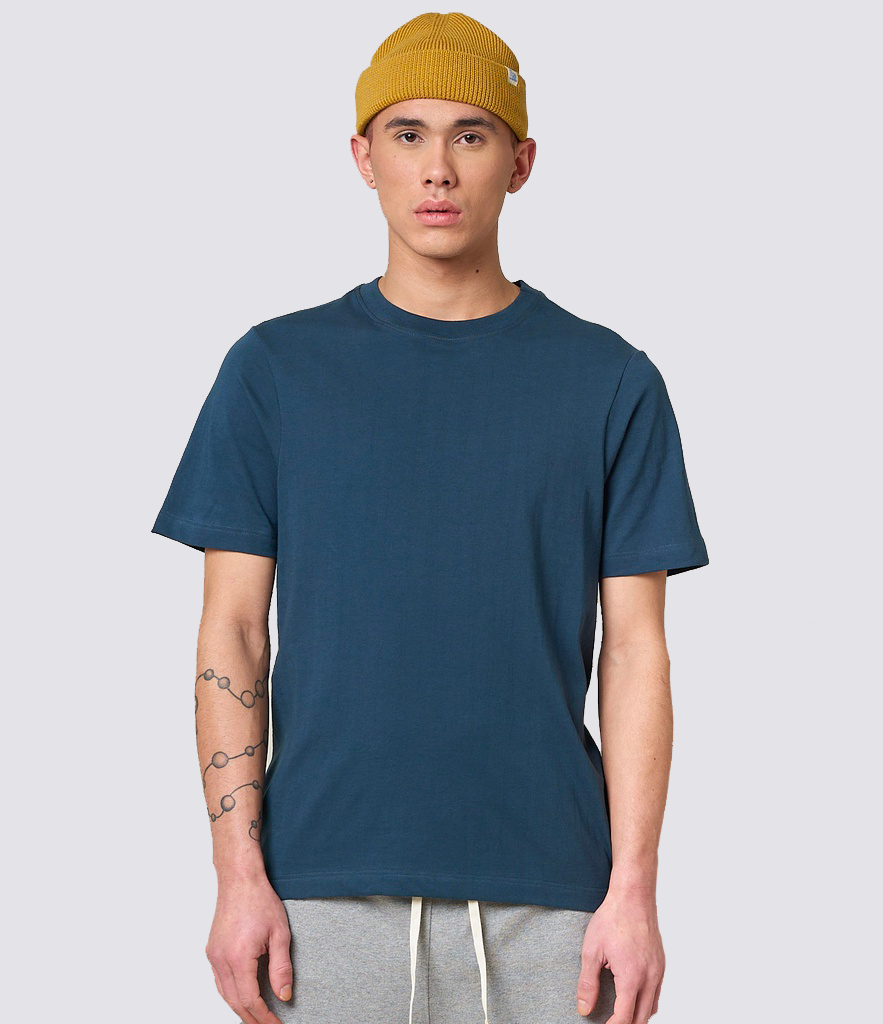 T-shirt 1940S 155gr - Bleu mineral