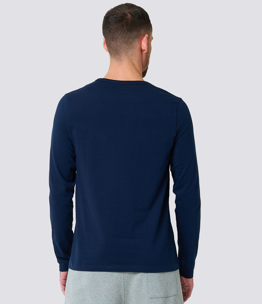 T-Shirt Manches Longues 1950sLS - bleu encre