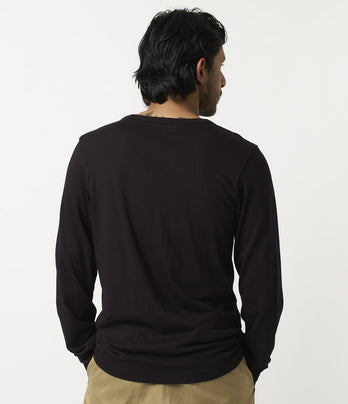 T-Shirt Manches Longues 1950sLS - Noir
