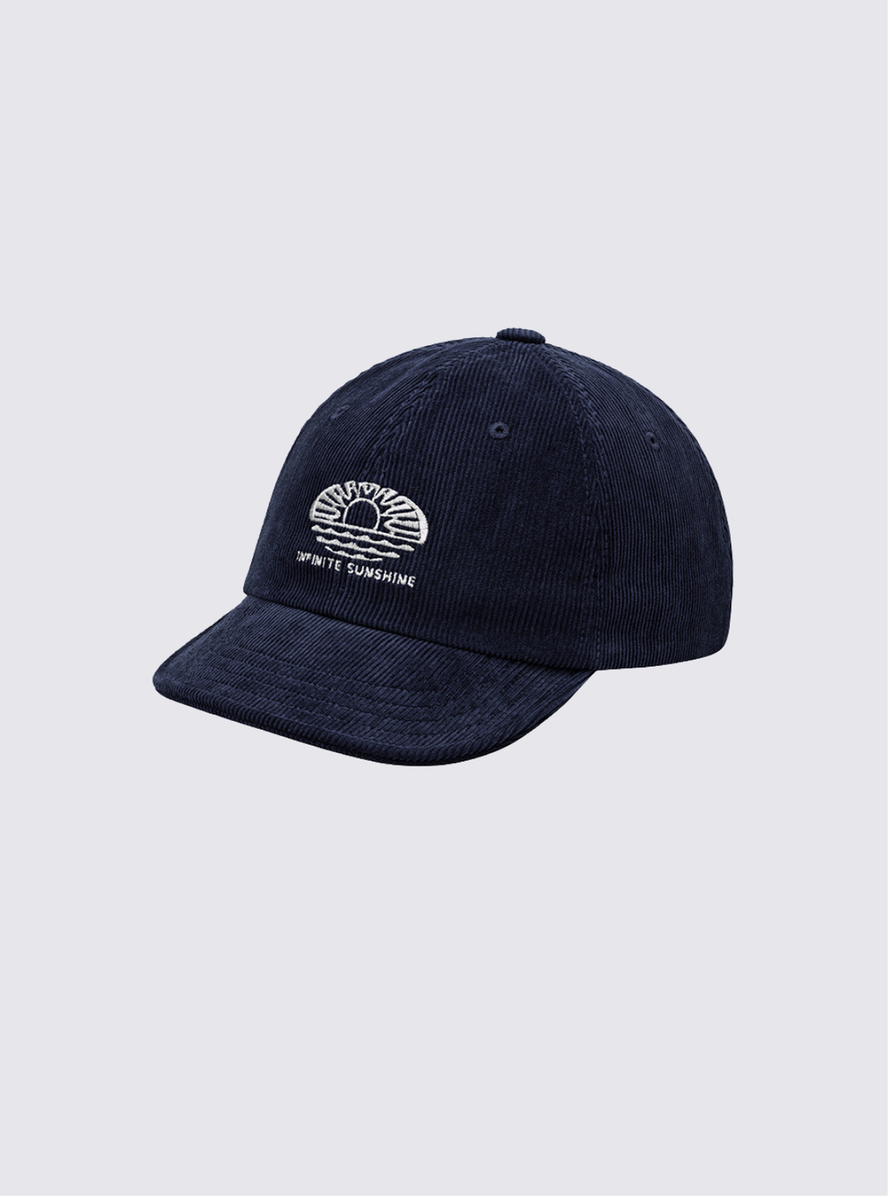 Casquette Sunshine en corduroy - Marine