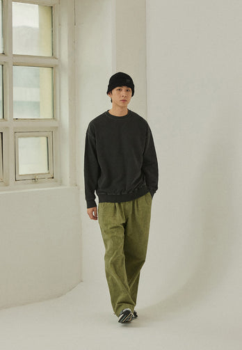 Sweatshirt Pigment - gris foncé
