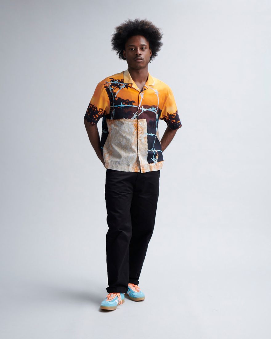Chemise manches courtes LAIDBUG YUSHI ARIMURA - multicolor