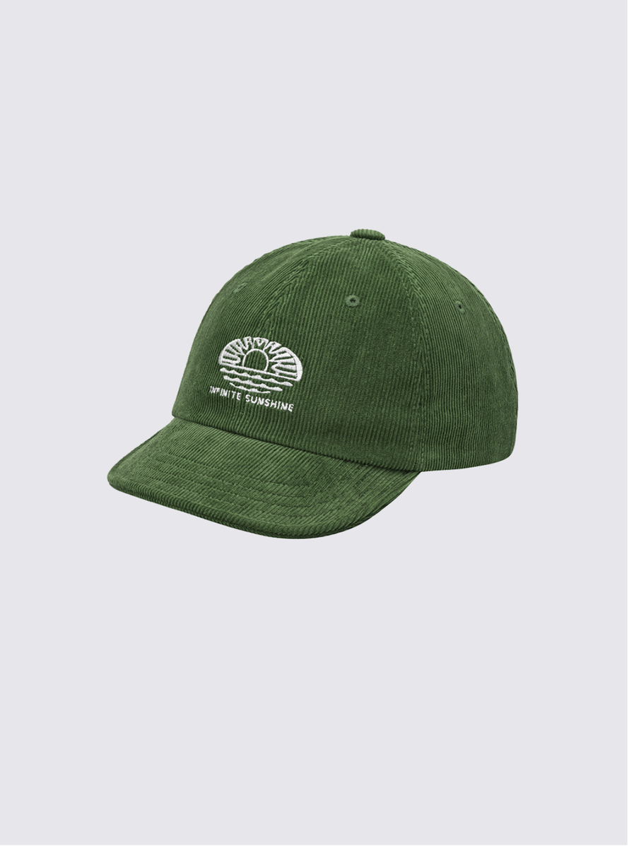 Casquette Sunshine en corduroy - Vert