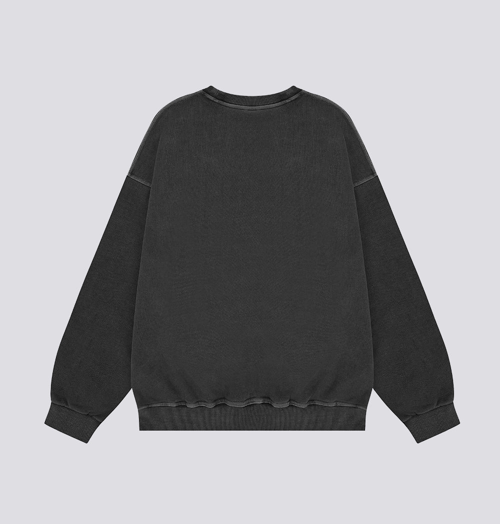 Sweatshirt Pigment - gris foncé