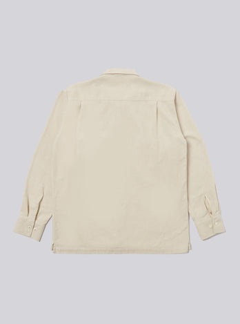 Chemise L/S UTILITY  - ECRU