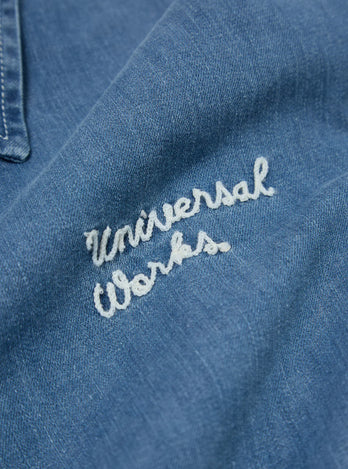 Veste head Coach Denim lavé 8oz - Indigo