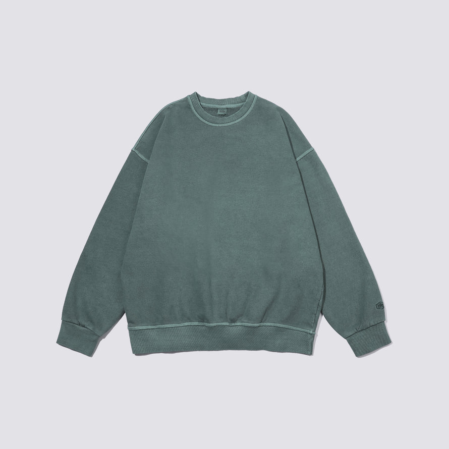 Sweatshirt Pigment - vert