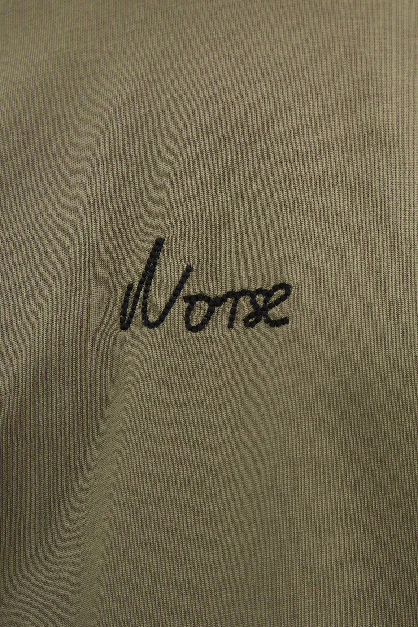 T-shirt Johannes Chain Stitch Logo - vert pâle