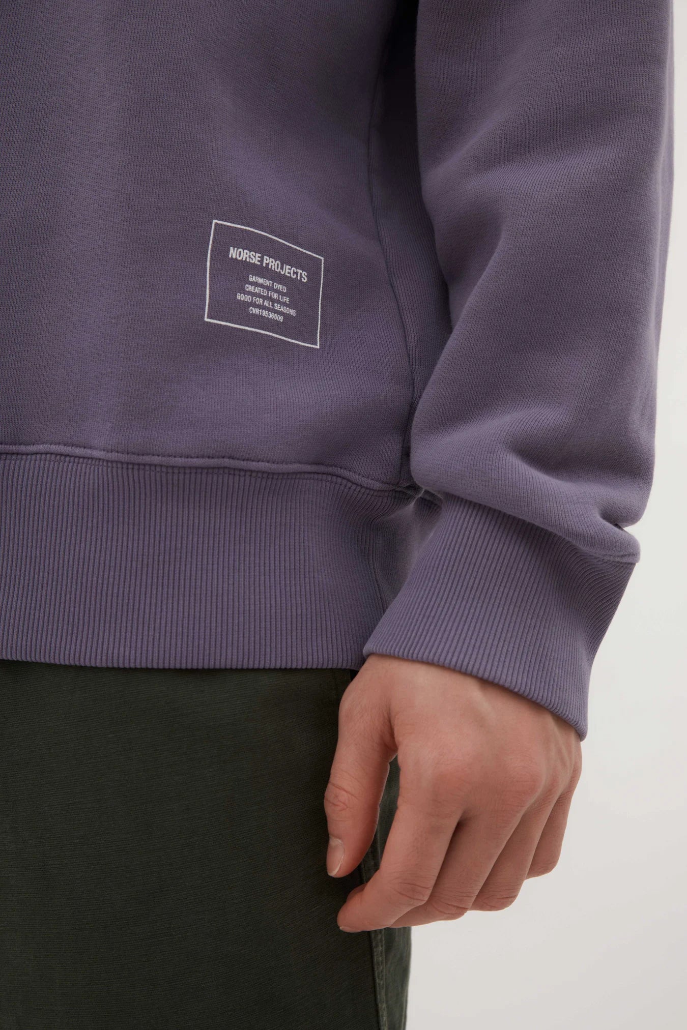 Sweatshirt Marten - violet crépuscule