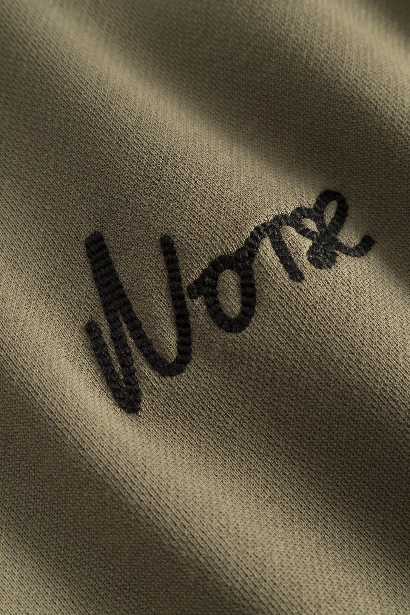 Sweatshirt Arne Chain Stitch Logo - vert