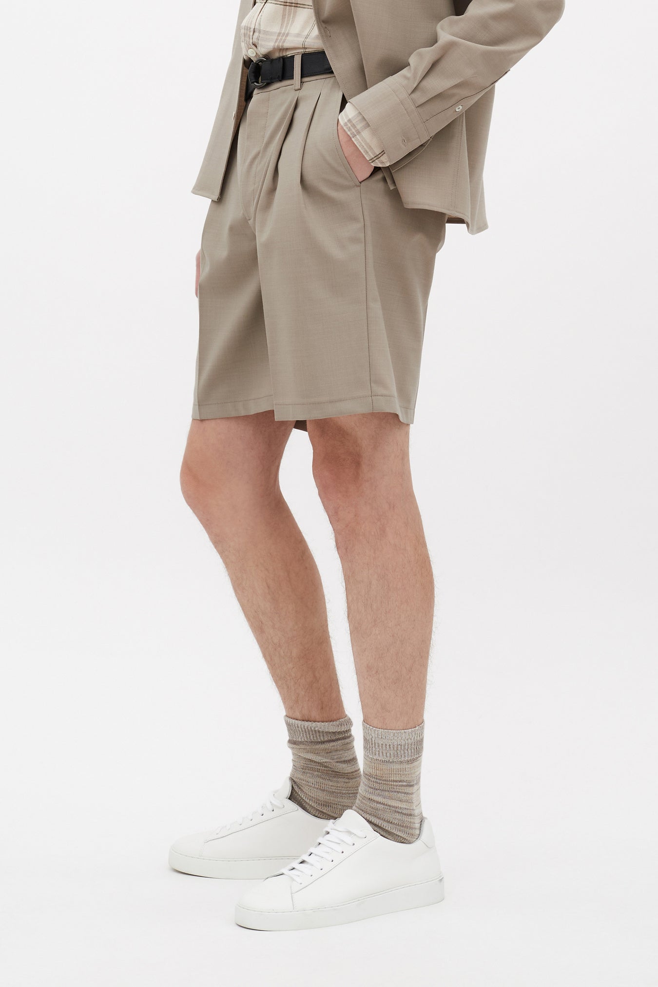 Short Benn - khaki