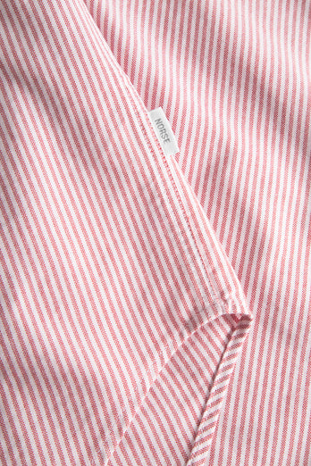 Chemise à rayures en Oxford Algot - Blood Orange