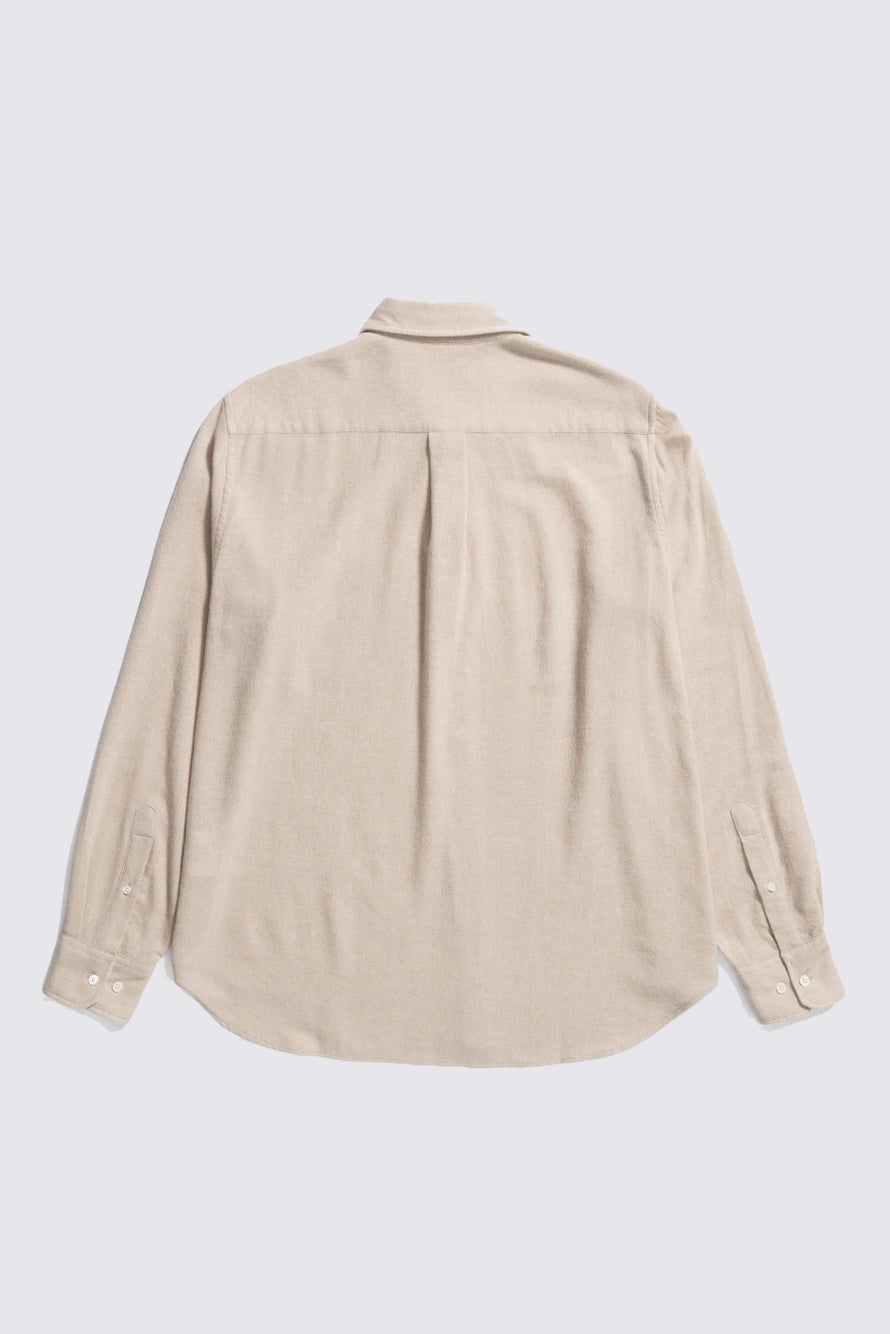 Chemise en laine Algot relaxed - Ecru