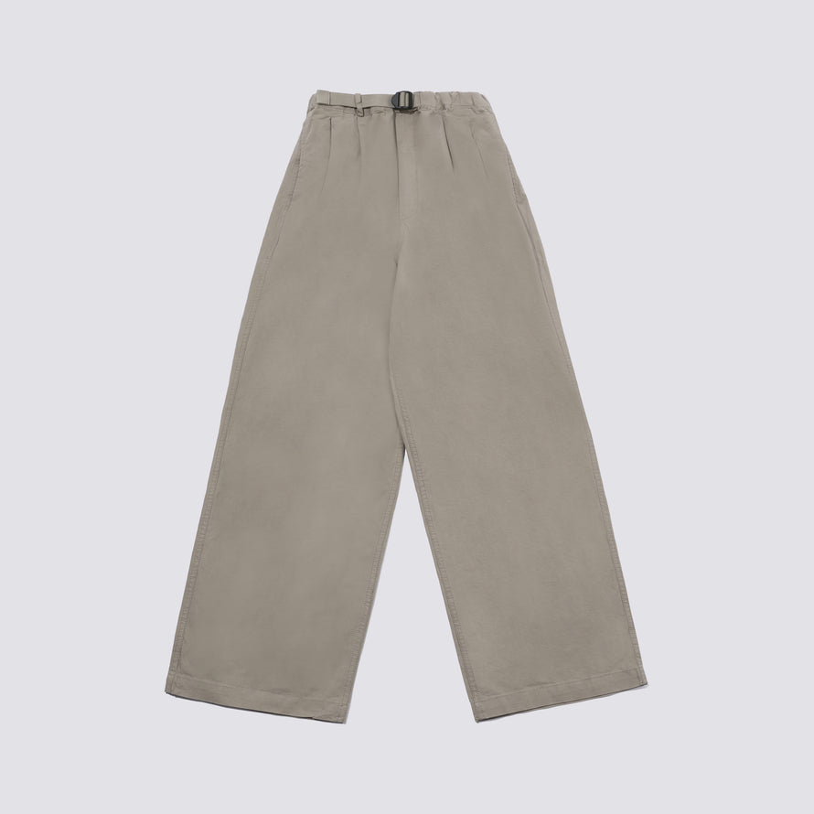 Pantalon Wide TwoTuck - Beige