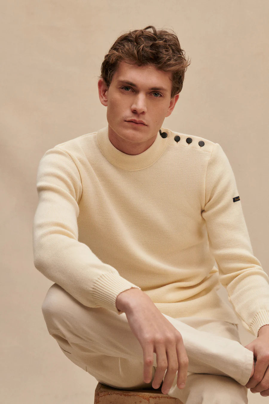 Pull Marin Classique - Ecru