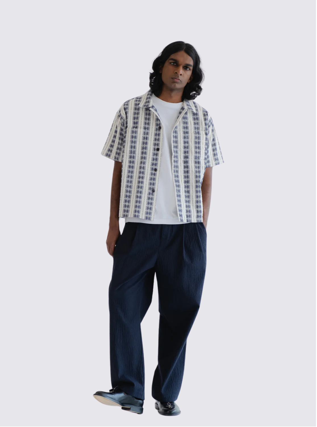 Chemise Aloha à manches courtes - Beldi Jacquard