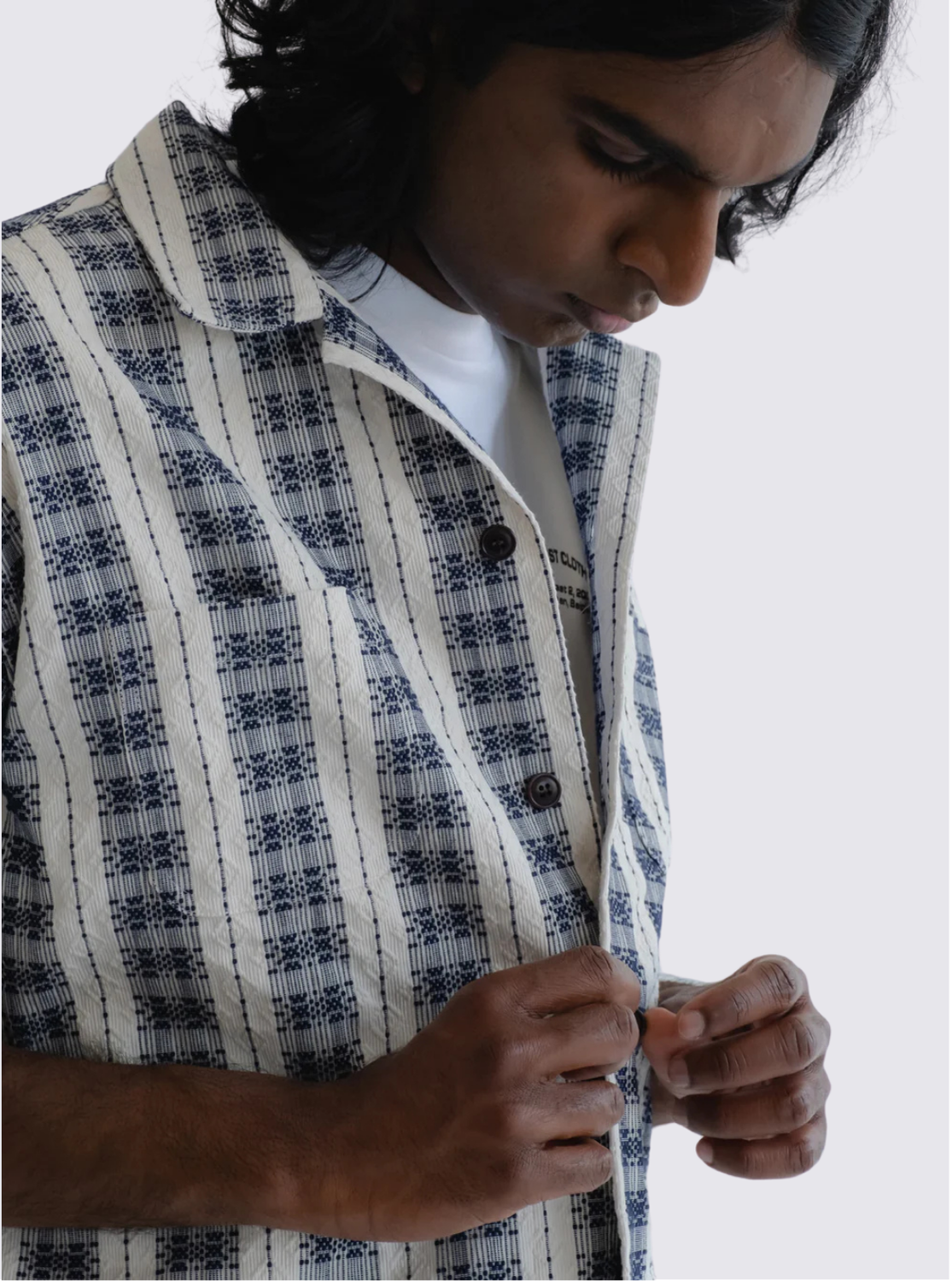Chemise Aloha à manches courtes - Beldi Jacquard