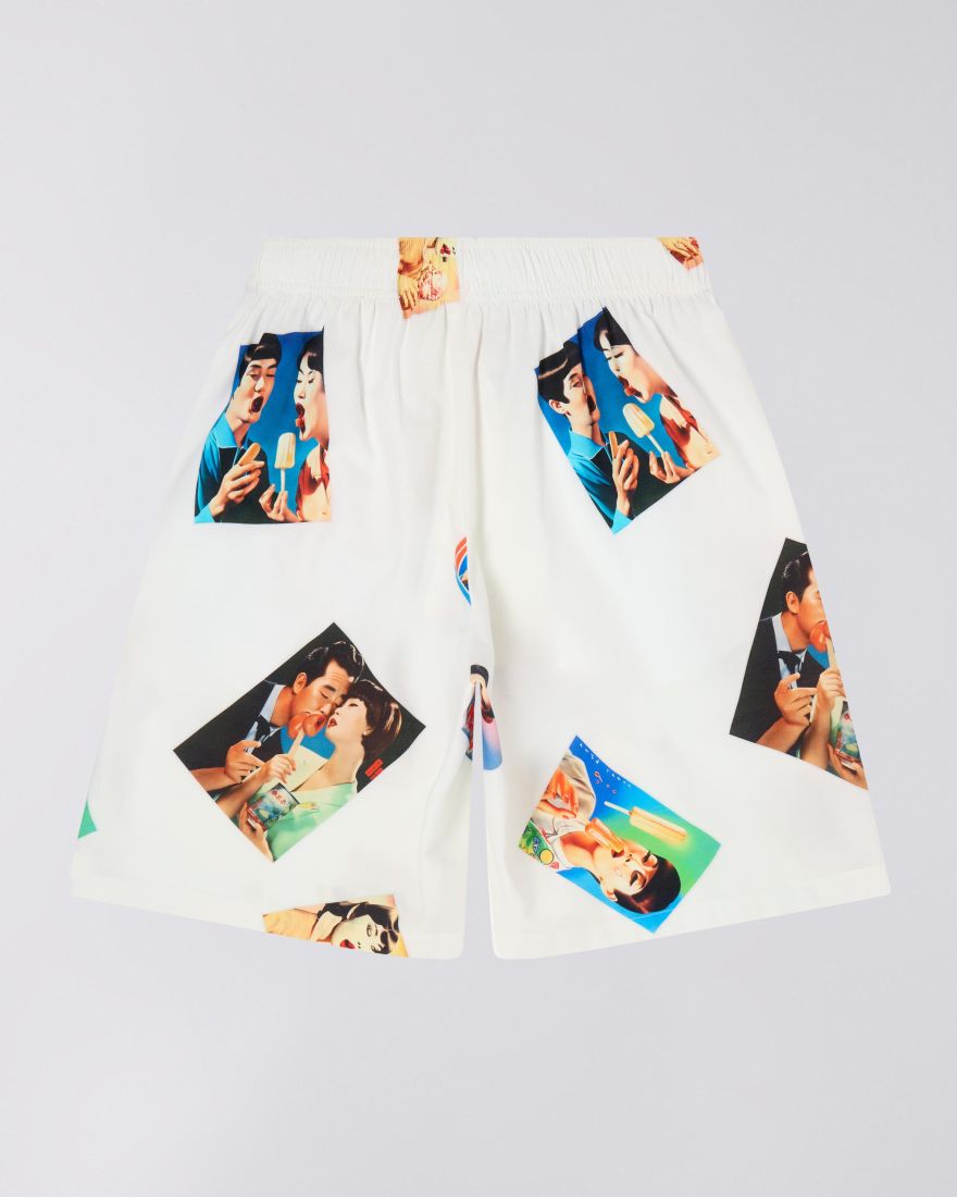 Short Aisukurimu - Ecru Multicolor
