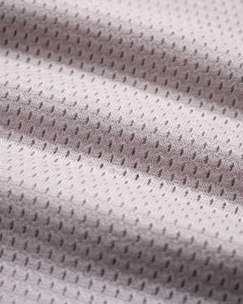 Chemise manches courtes "Bass Culture" en mesh - Blanc