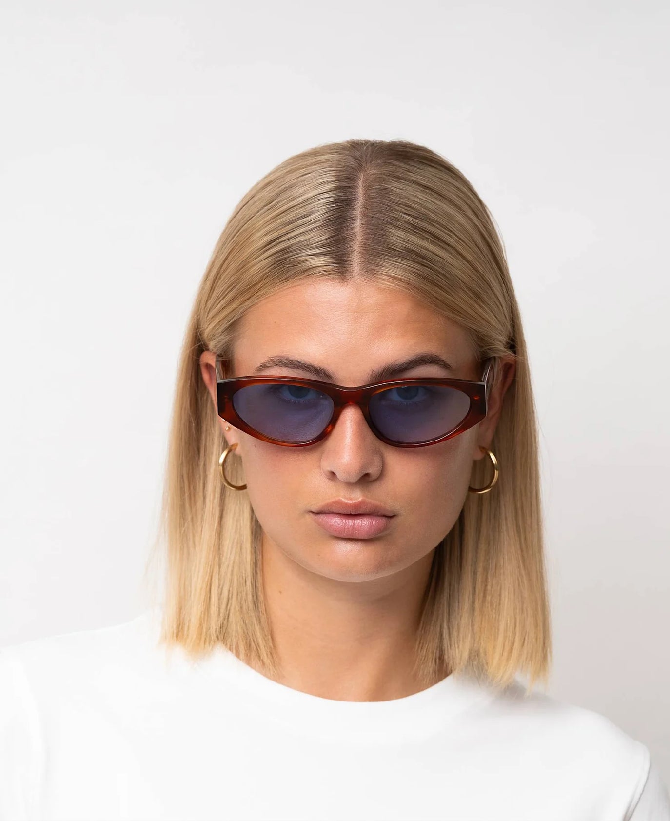 Lunettes Blade - Havana avec Verres Bleu Dégradé