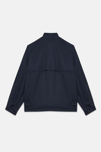 Veste G4 en laine tropical - marine