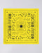 Bandana en coton - Jaune