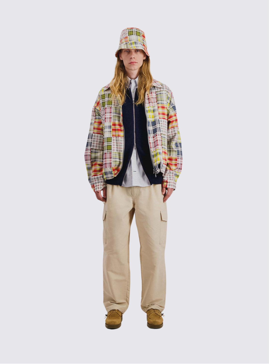 Veste Boxy Swing Fantasy - Tropical Madras Mix
