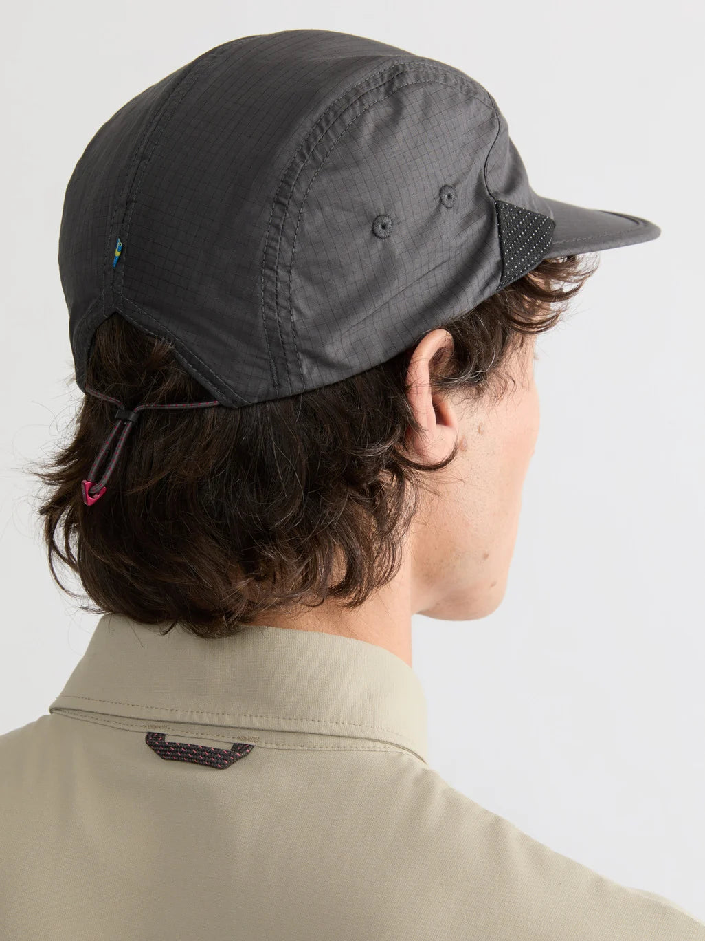 Casquette Ansur 5 panels - Gris Raven