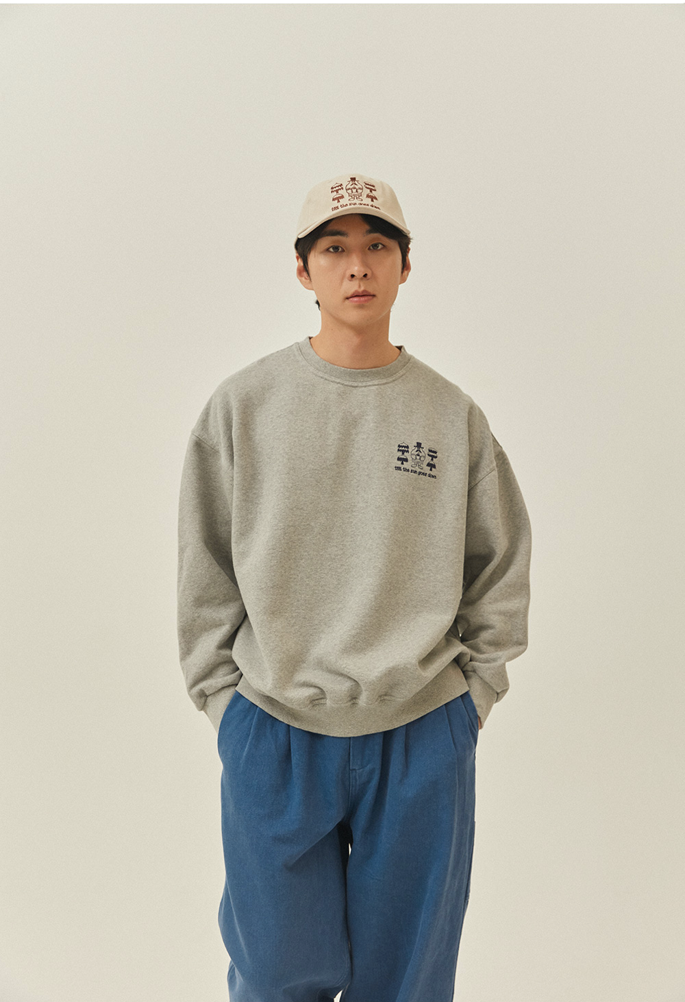 Sweatshirt "Yeti Fluff" - Gris