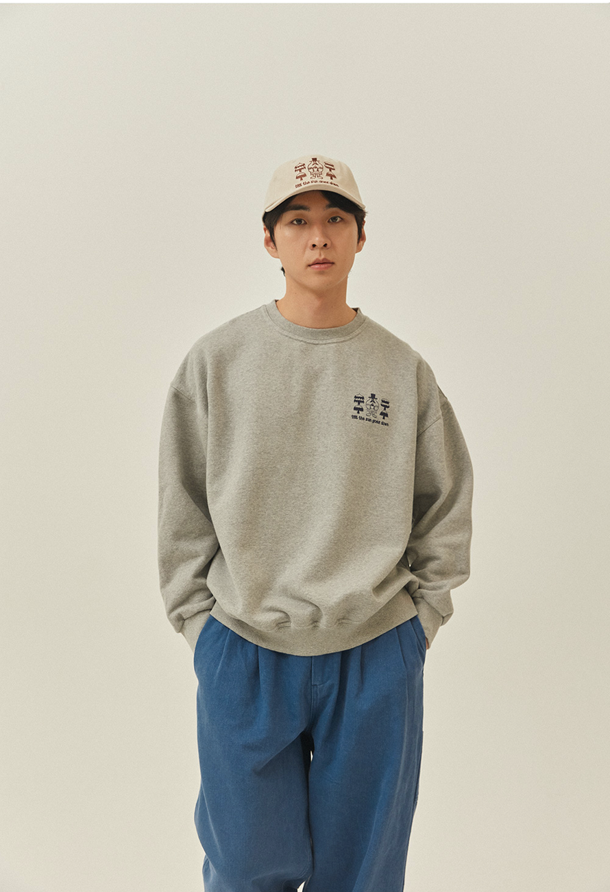 Sweatshirt "Yeti Fluff" - Gris