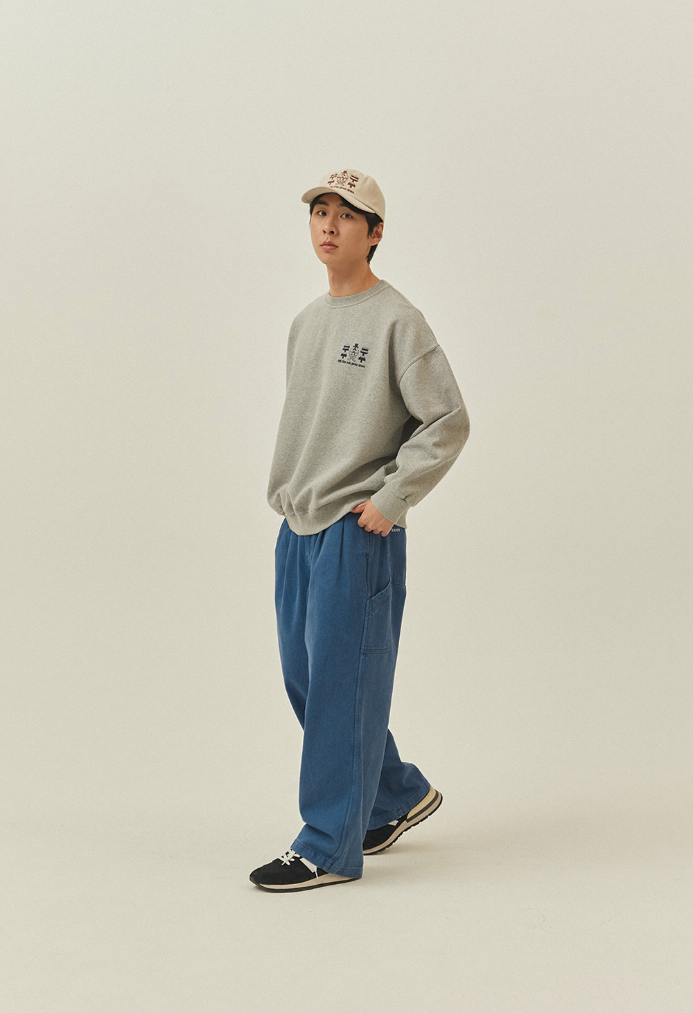 Sweatshirt "Yeti Fluff" - Gris