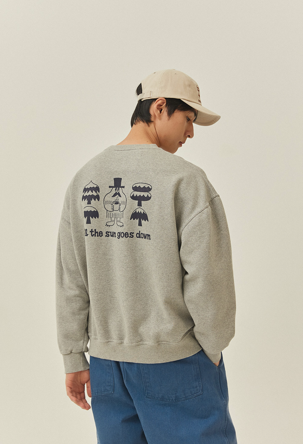 Sweatshirt "Yeti Fluff" - Gris