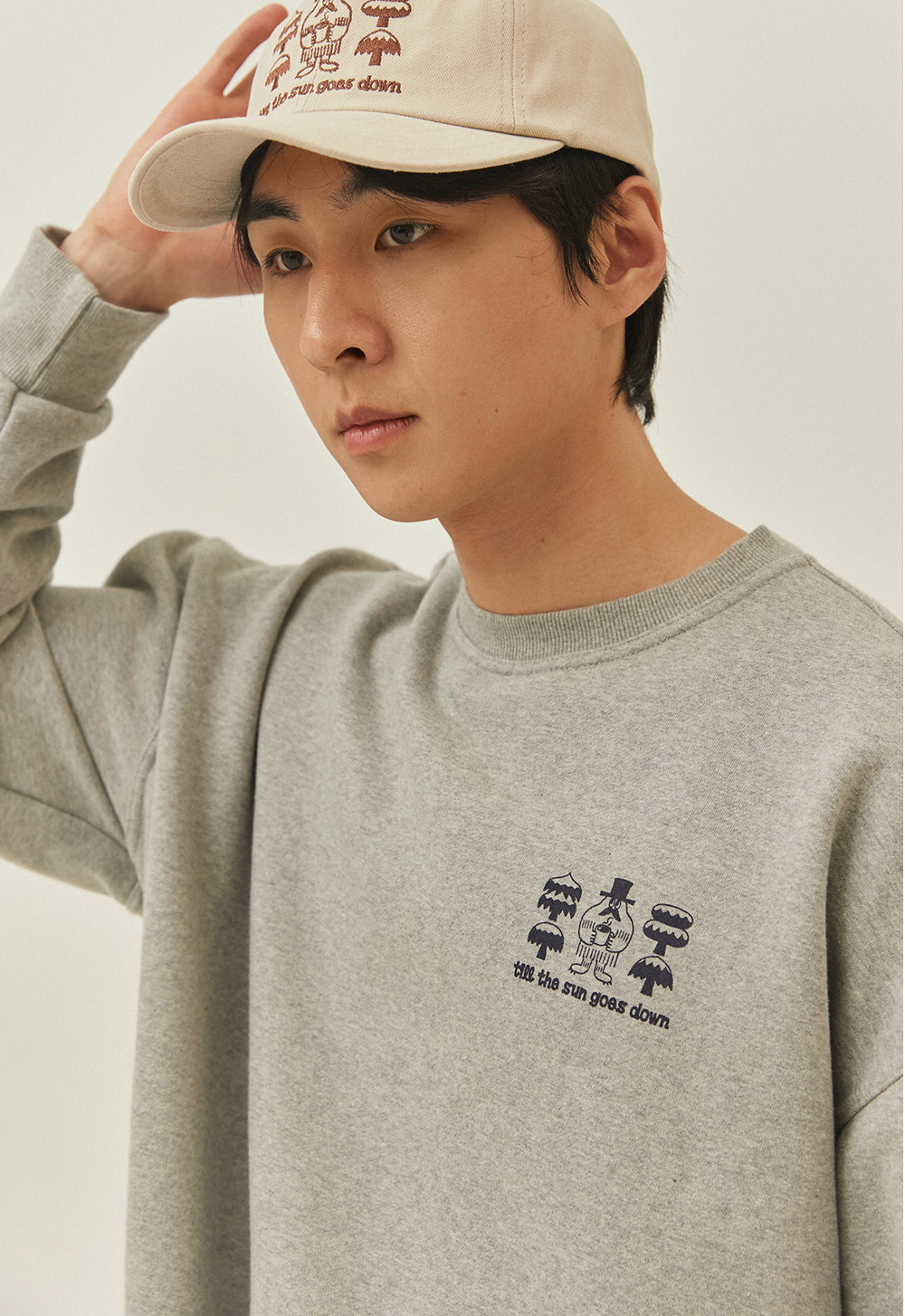Sweatshirt "Yeti Fluff" - Gris