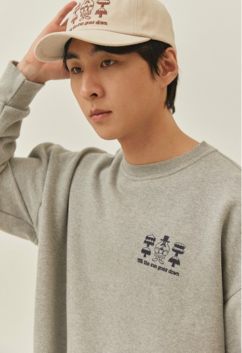 Sweatshirt "Yeti Fluff" - Gris