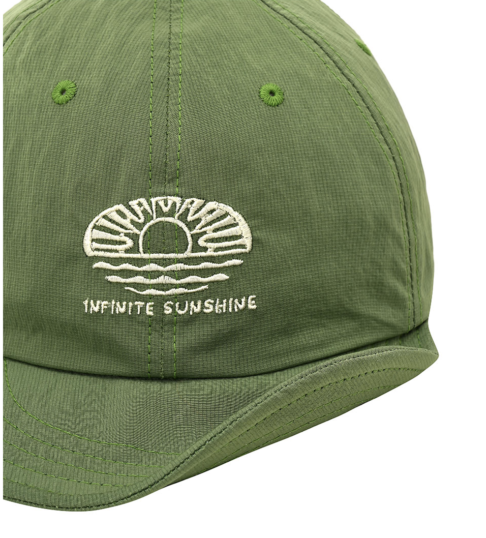 Casquette Sunshine en ripstop - Gris charbon