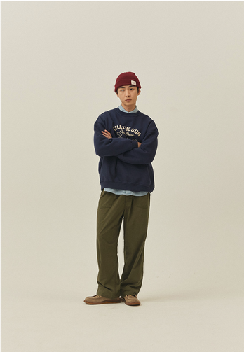 Sweatshirt "Kappy Bear Fluff" - Marine