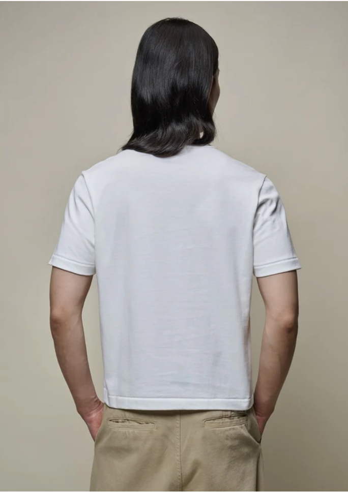 T-shirt 2M15C Crop - Blanc