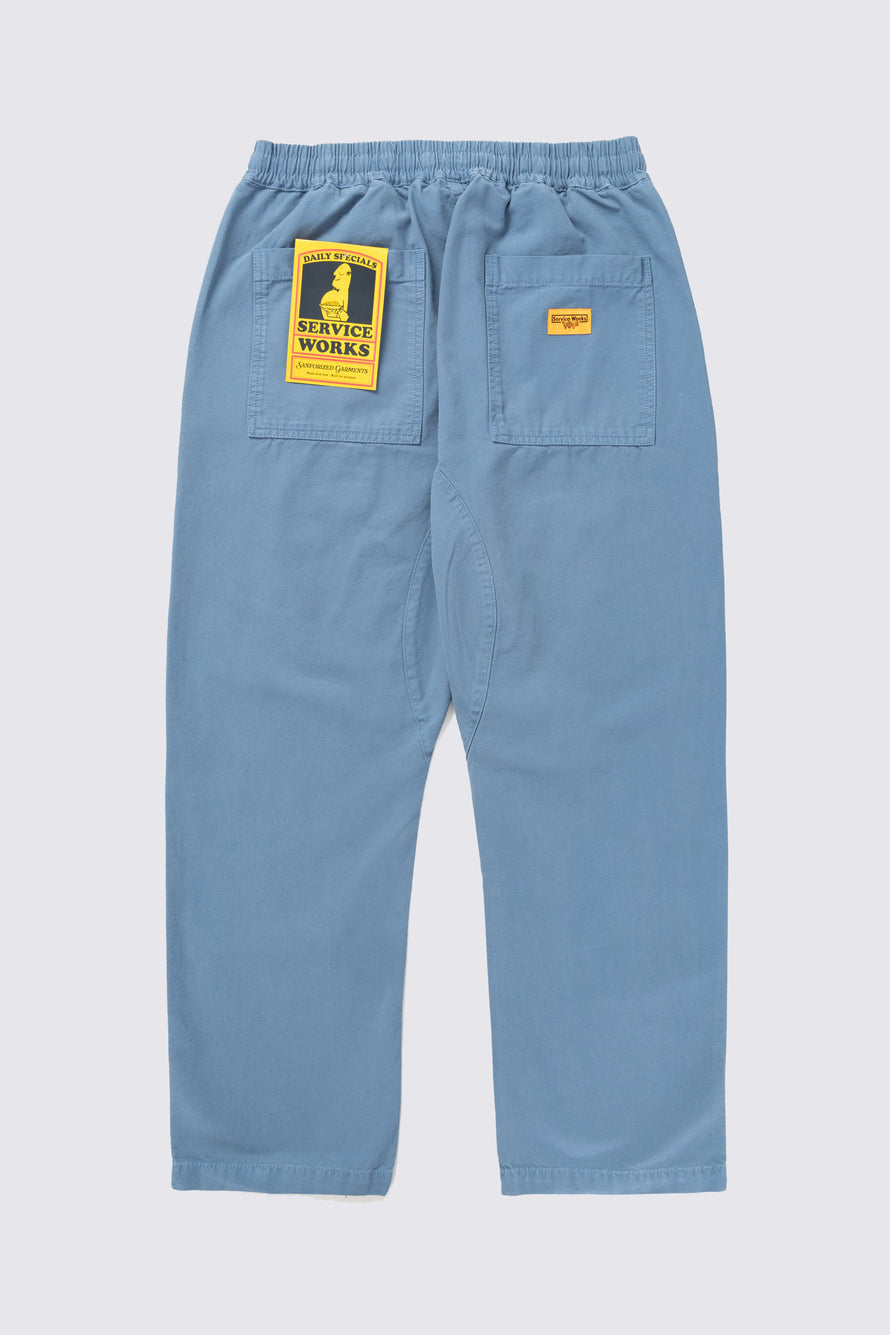 Pantalon de Chef en Canvas - bleu de travail