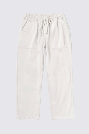 Pantalon de Chef en popeline - blanc cassé