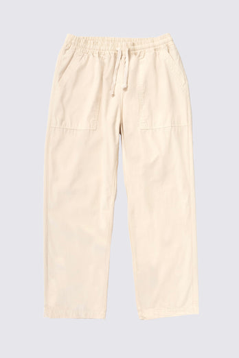 Pantalon de Chef en popeline - beige clair