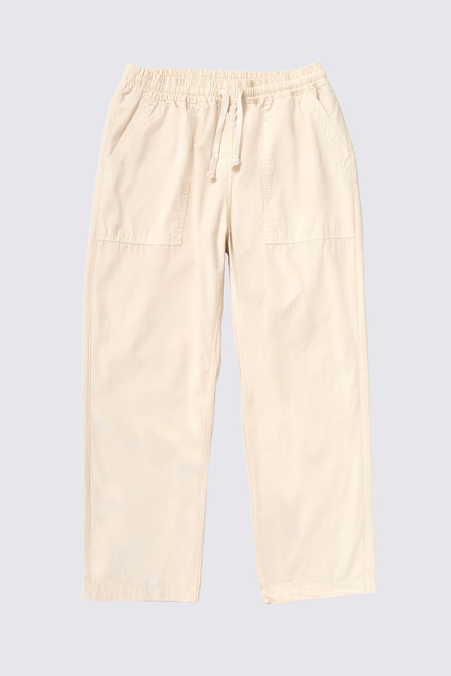 Pantalon de Chef en popeline - beige clair