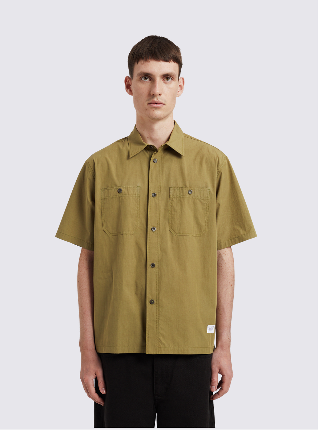 Chemise manches courtes Ivan en popeline
