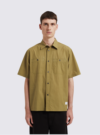 Chemise manches courtes Ivan en popeline