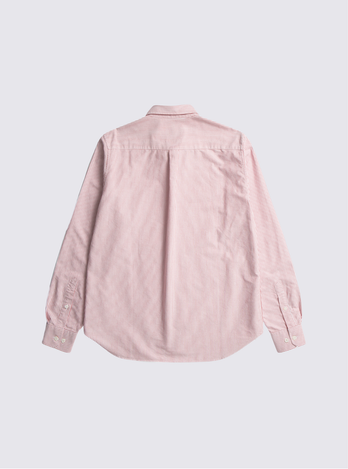 Chemise à rayures en Oxford Algot - Blood Orange