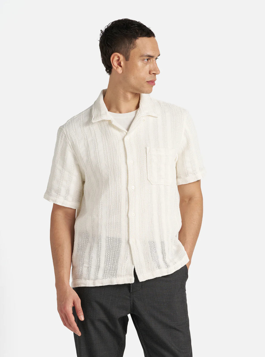 Chemise à manches courtes Reef - Ecru
