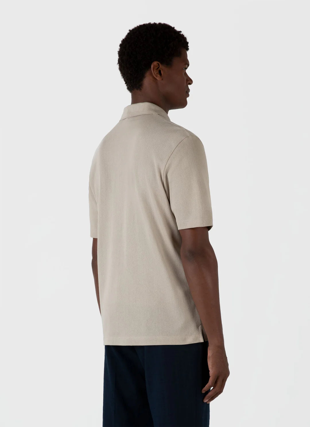 Chemise Riviera à manches courtes - Gris cendré