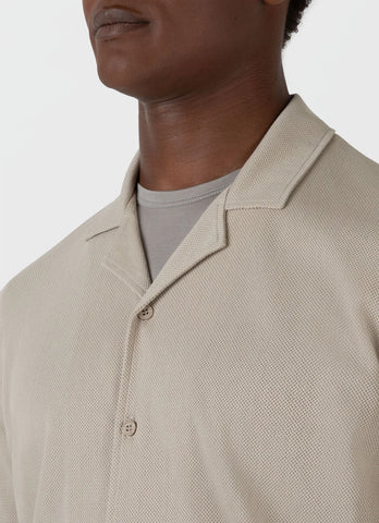 Chemise Riviera à manches courtes - Gris cendré