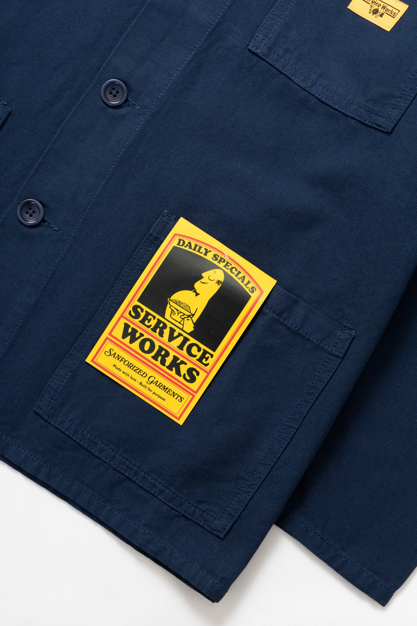 Veste de travail en Canvas - Marine